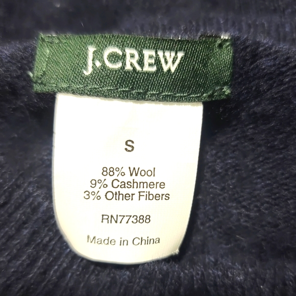 J Crew Women's Button-Down Shimmery Wool Cashmere Blend Cardigan Sweater Size S - Picture 12 of 12